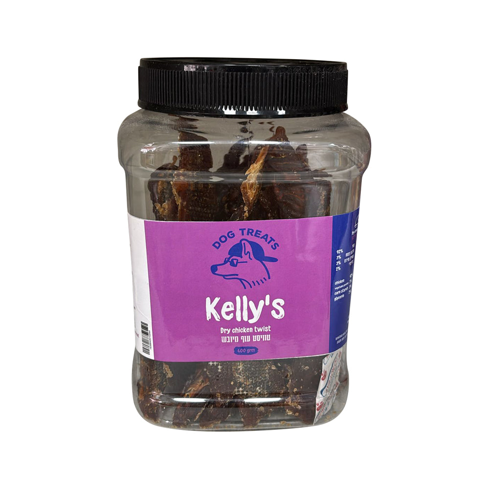 קאליס קופסא טוויסט עוף מיובש 400 גרם בקופסה