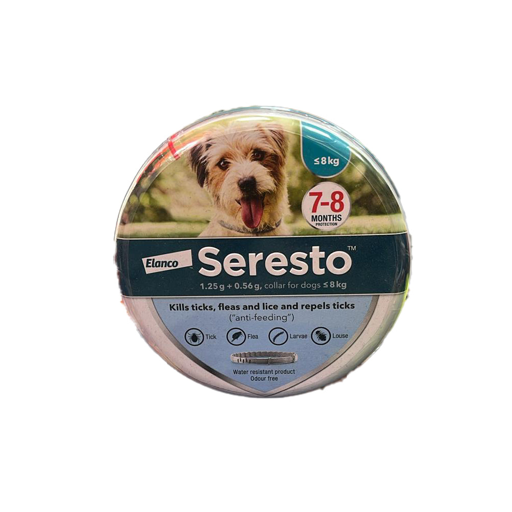 Seresto קולר - טיפול בפרעושים וקרציות לכלבים