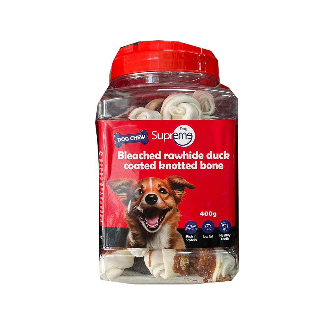 סופרים עצם קשר מצופה ברווז 400 גרם בקופסה