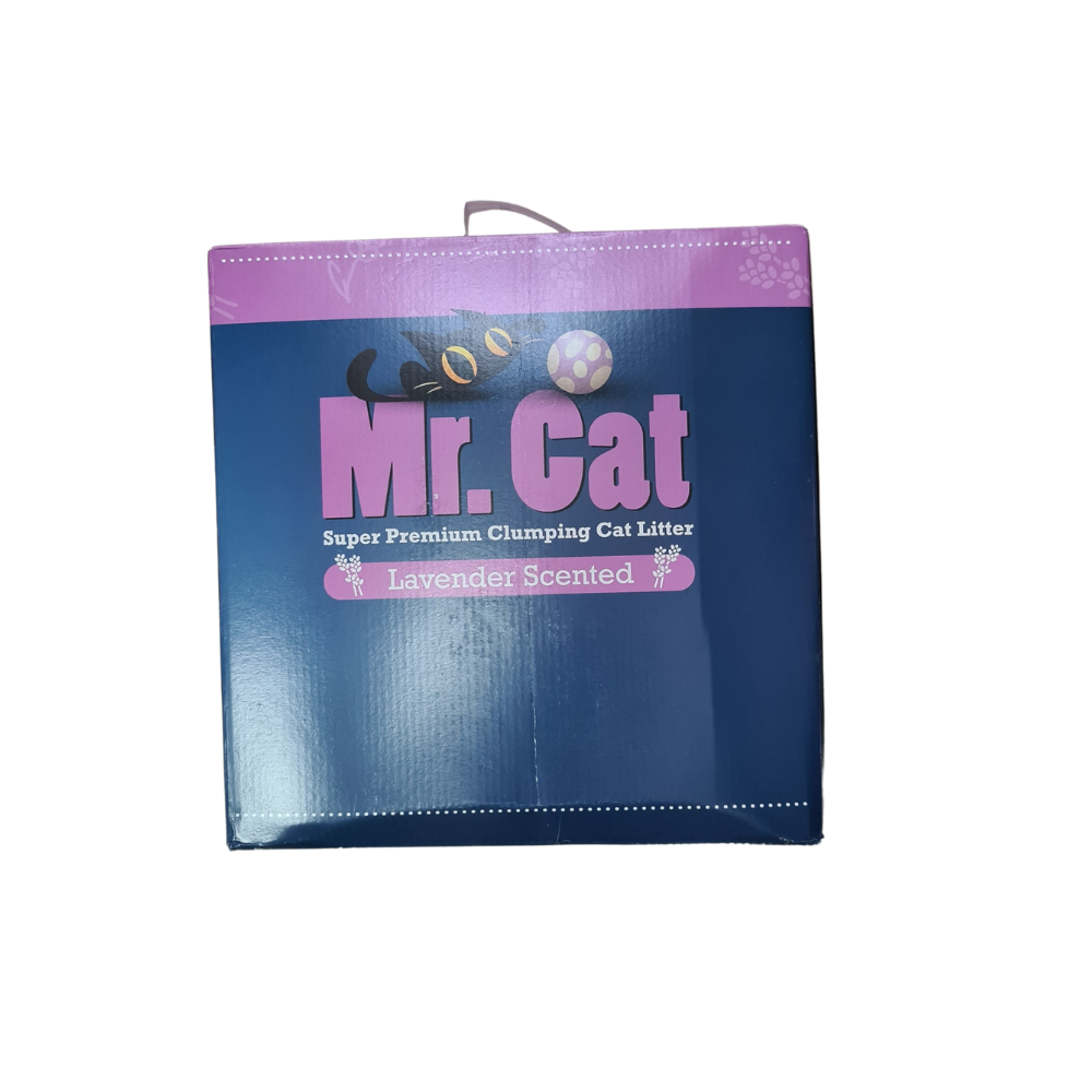 Mr. Cat חול לוונדר - חול לחתולים