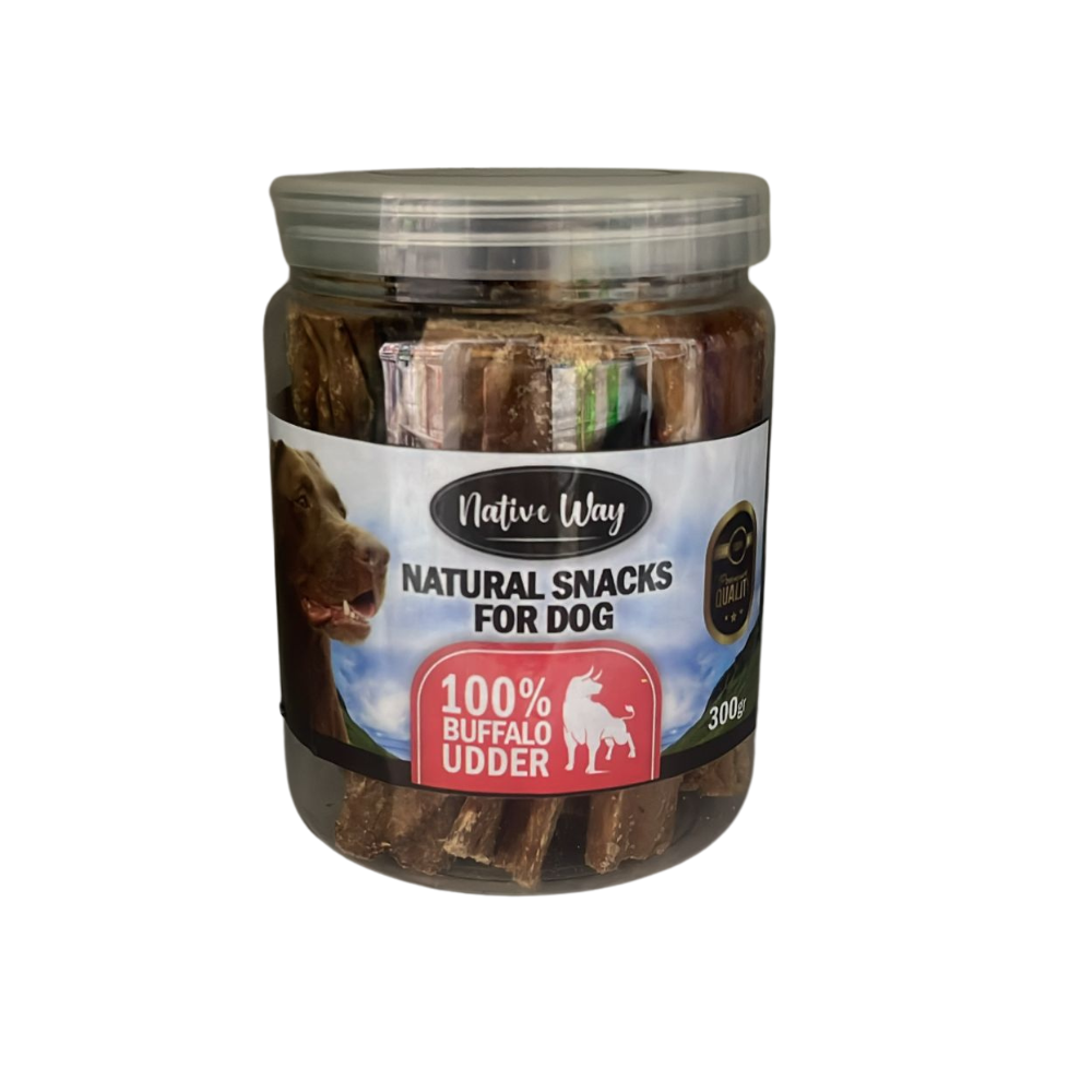 צנצנות טבעיות - קוביות עטיני בקר 300 גרם בקופסה