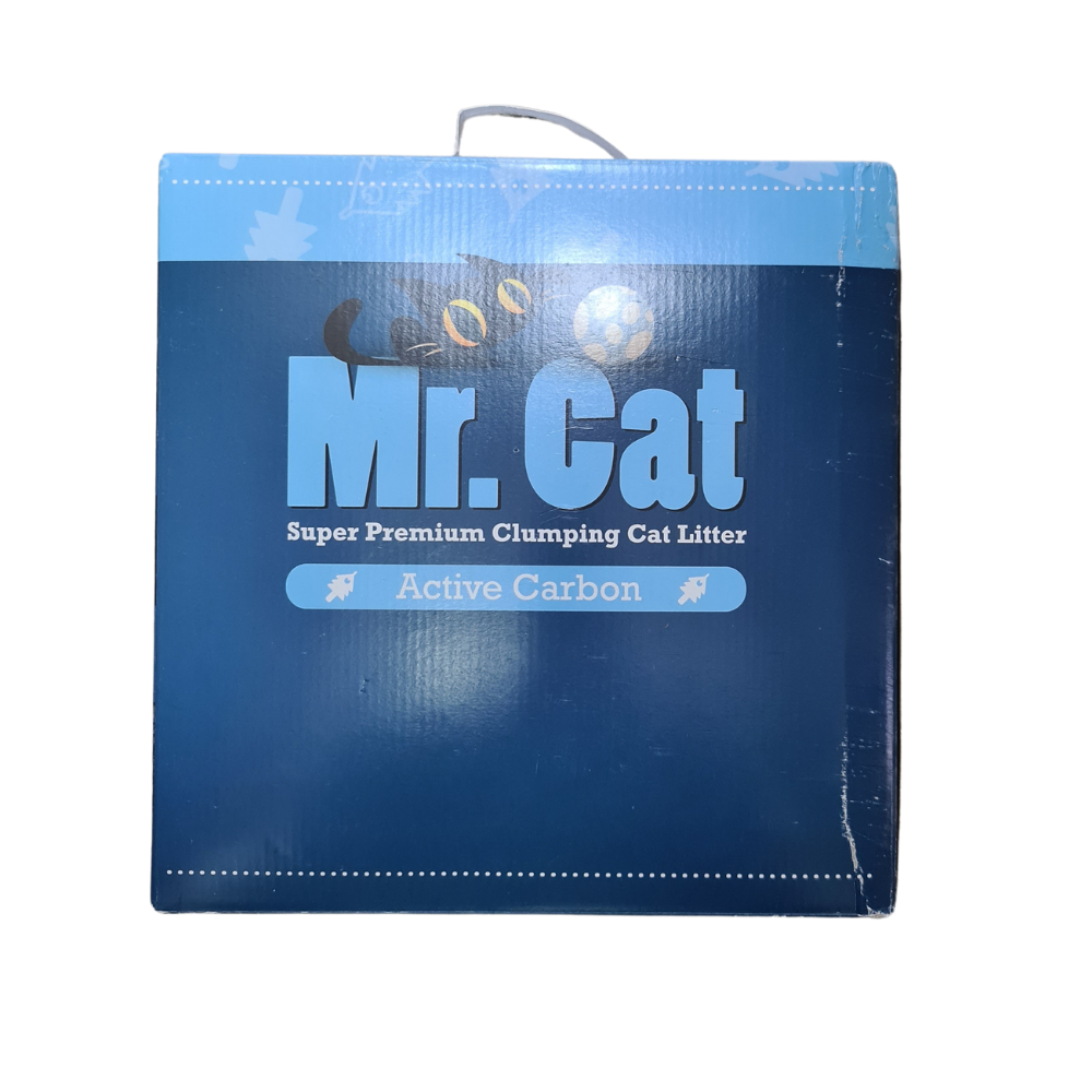 Mr. Cat חול פחם פעיל - חול לחתולים