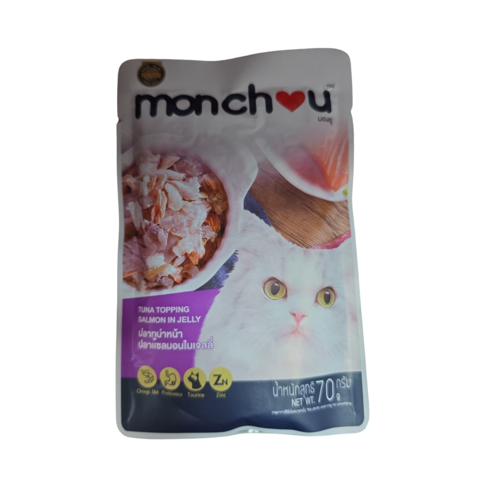 מונצו פאוץ טונה בציפוי רוטב טונה 70 גרם בפאוץ