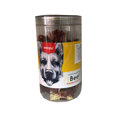 ונפי נגיסי בקר משוישים צנצנת 300 גרם בקופסה