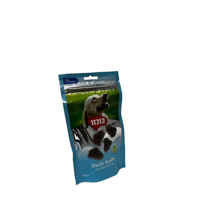 חטיפי בונזו ברווז בצורת סושי 80 גרם בקופסה