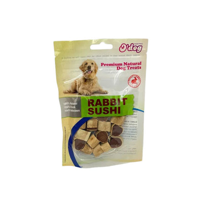אודוג חטיף לכלב סושי ארנבת 100 גרם בקופסה