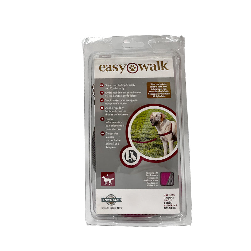 פטסייף easy walk רתמת גוף L שחור 1 יחידה