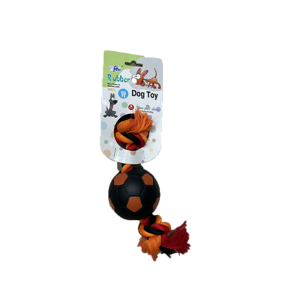 משחק כדור קשיח + חבל כתום 1 יחידה