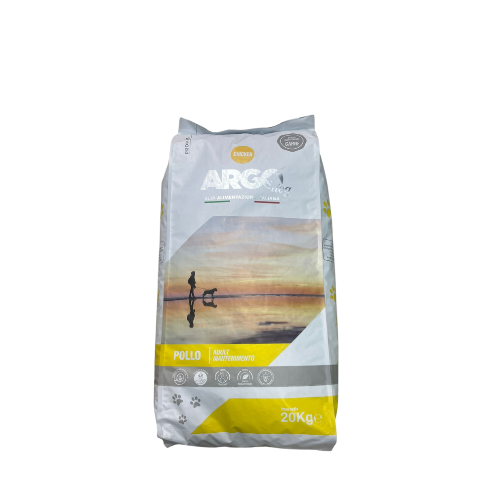 ארגו כלב - עוף 20 קילו 20 קילוגרם
